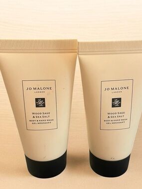 2X Jo Malone – Wood Sage & Sea Salt Body & Hand Wash (30ml) each NEW NO BOX